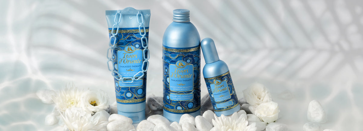 Tesori D'Oriente Thalasso Therapy Aromatic Bath Cream Fiji Water & Seaweed  16 oz