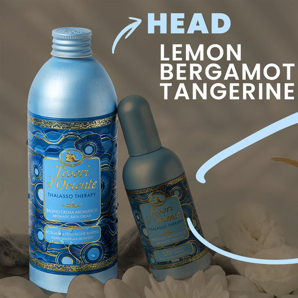 Tesori D'Oriente Thalasso Therapy Aromatic Bath Cream Fiji Water & Seaweed  16 oz